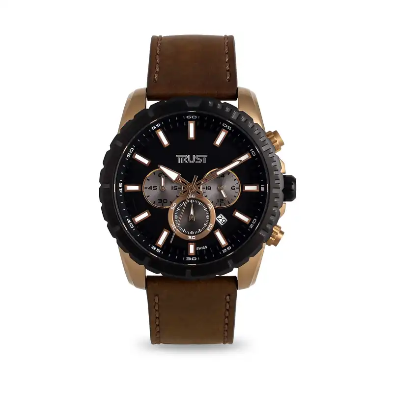 ساعت مچی عقربه ای مردانه تراست مدل G496IQD