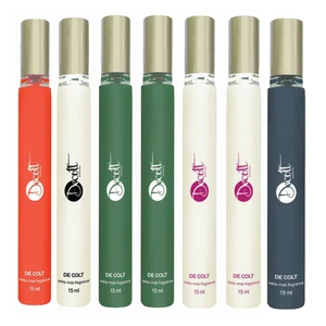 عطر جیبی دکلت مدل 65 حجم 15 میلی لیتر مجموعه 7 عددی