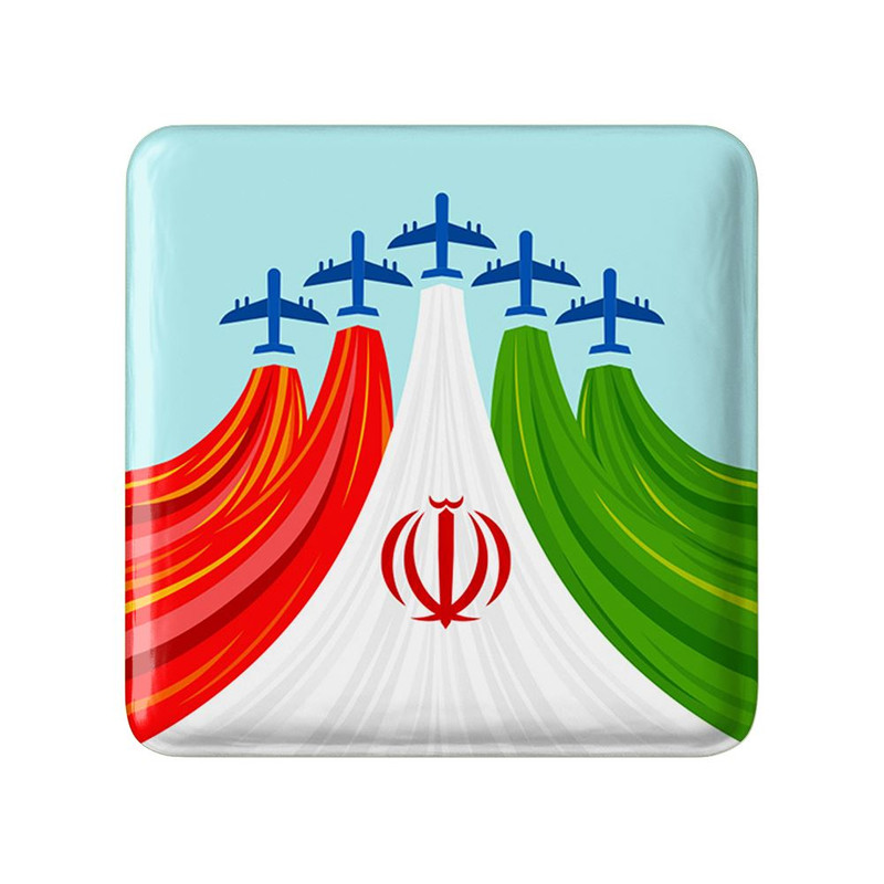 مگنت خندالو مدل پرچم ایران کد 23946
