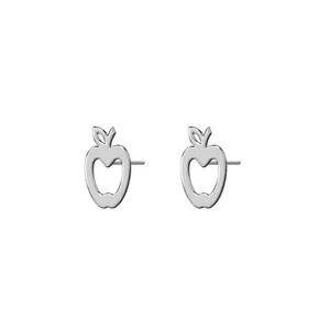 گوشواره نقره ترمه 1 طرح سیب کد E213