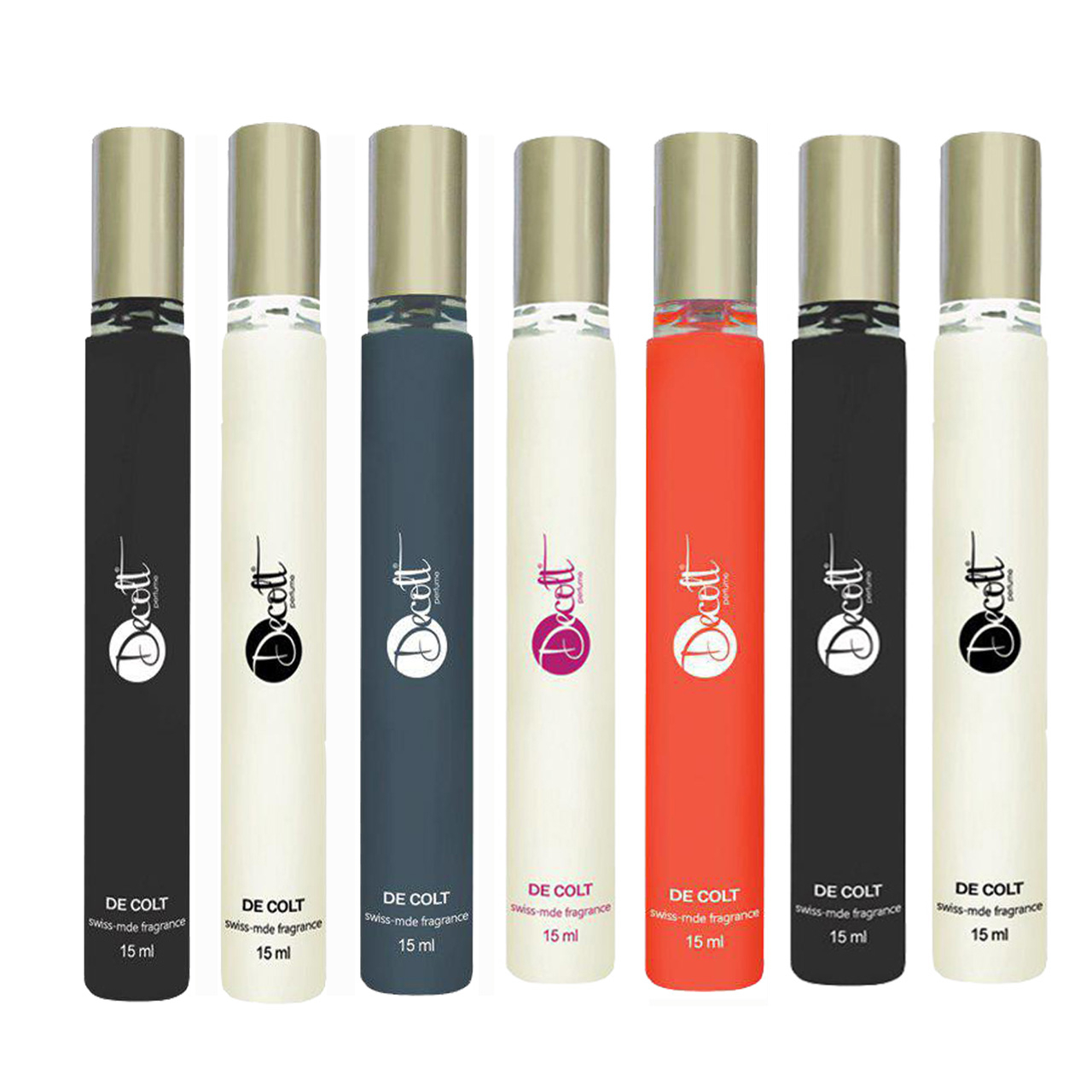عطر جیبی دکلت مدل 67 حجم 15 میلی لیتر مجموعه 7 عددی