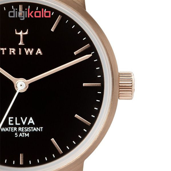 ساعت مچی عقربه ای تریوا مدل Rose Elva