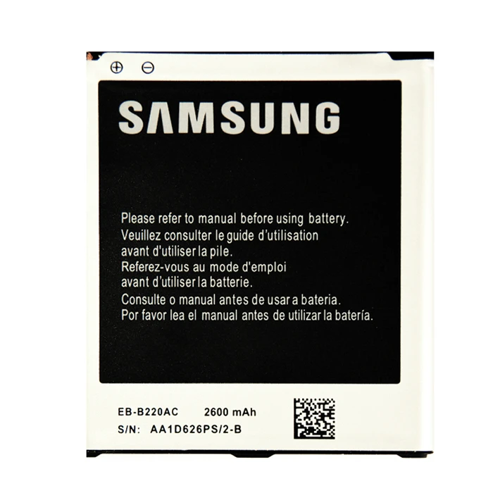باتری مدل EB-B220AC با ظرفیت 2600 میلی آمپر ساعت مناسب برای گوشی موبایل سامسونگ Galaxy Grand 2
