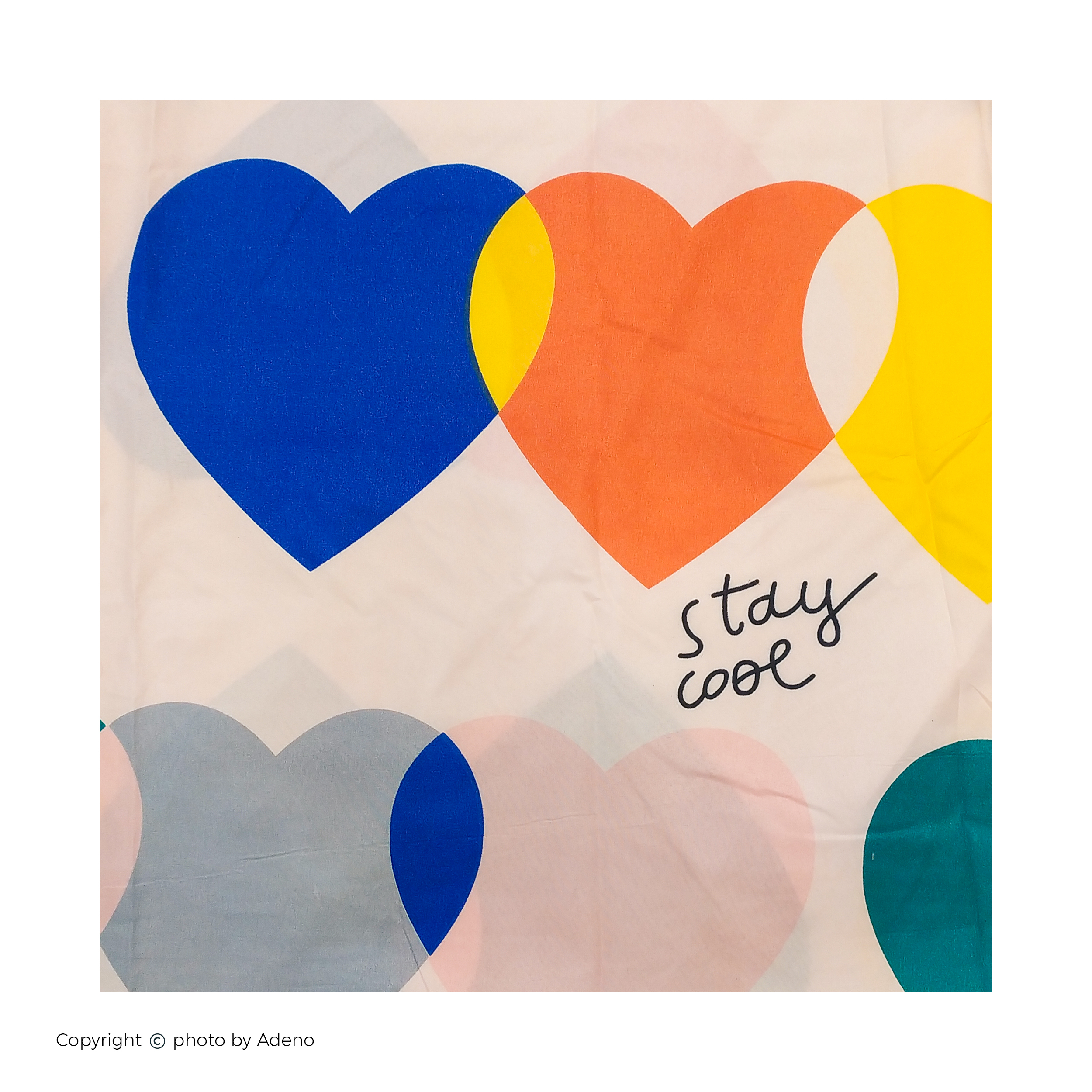 ملحفه آدنو مدل Stay cool کد CH50 دونفره سایز 180x200 سانتی متر