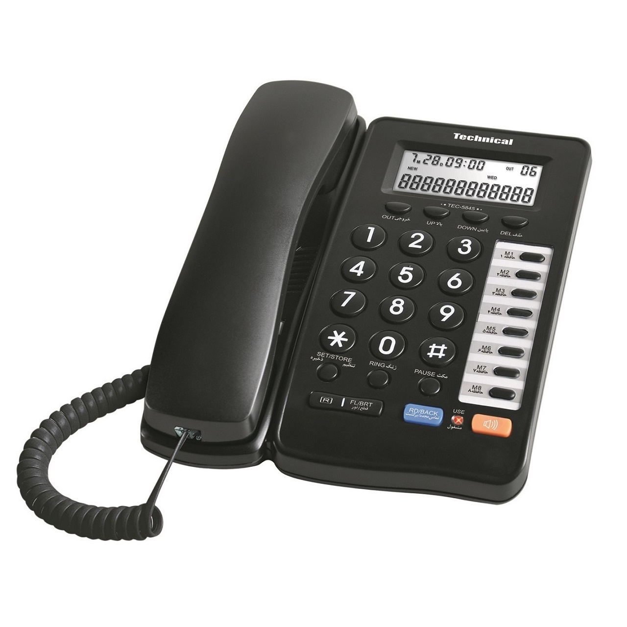 نکته خرید - قیمت روز تلفن تکنیکال مدل TEC-5845 خرید