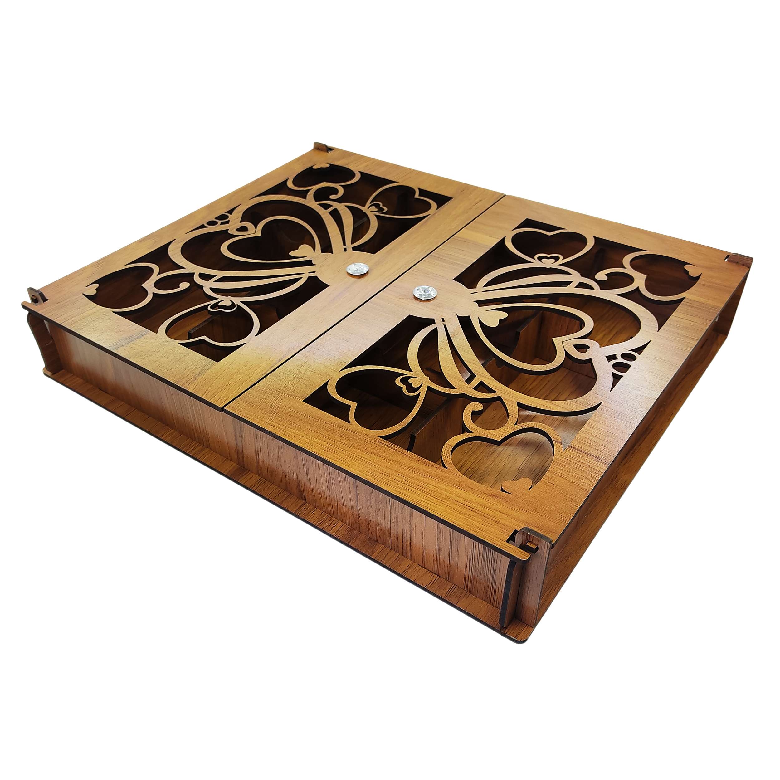 جعبه تچای کیسه ای طرح قلب مدل F10