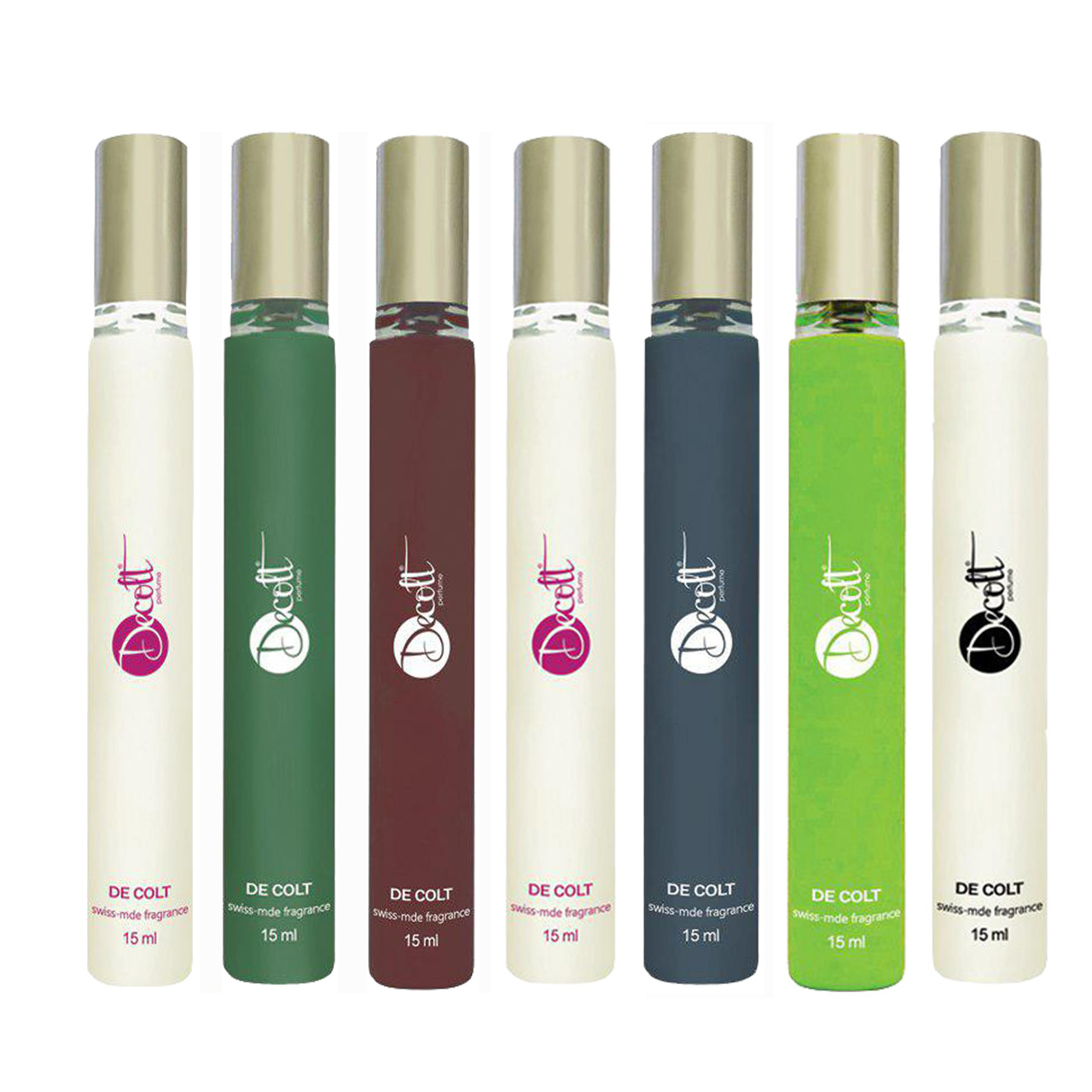 عطر جیبی مردانه دکلت مدل 67 حجم 15 میلی لیتر مجموعه 7 عددی