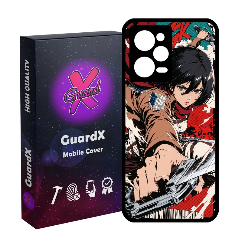 کاور گارد ایکس طرح Girl مدل 10925 مناسب برای گوشی موبایل شیائومی Redmi Note 12 Pro 5G/Poco X5 Pro 5G/Note 12 Pro Speed