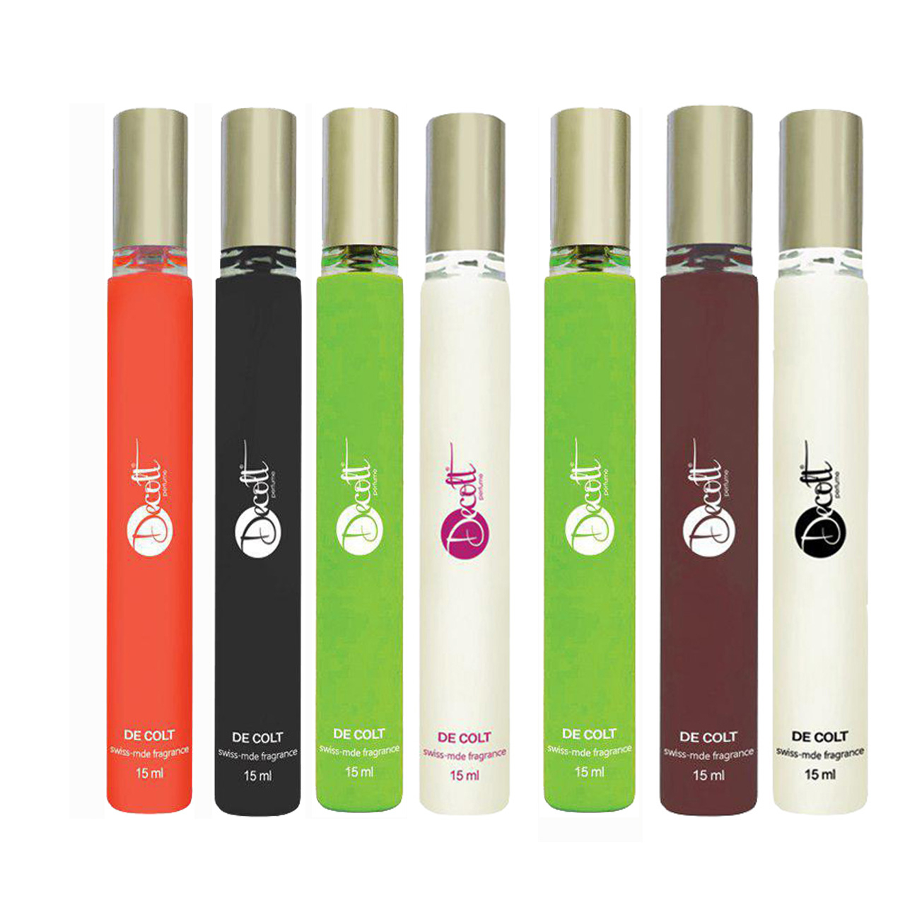 عطر جیبی مردانه دکلت مدل 68 حجم 15 میلی لیتر مجموعه 7 عددی