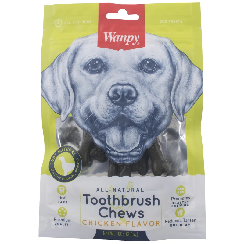 غذای سگ ون پی مدل TOOTHBRUSH CHEWS CHICKEN وزن 100 گرم
