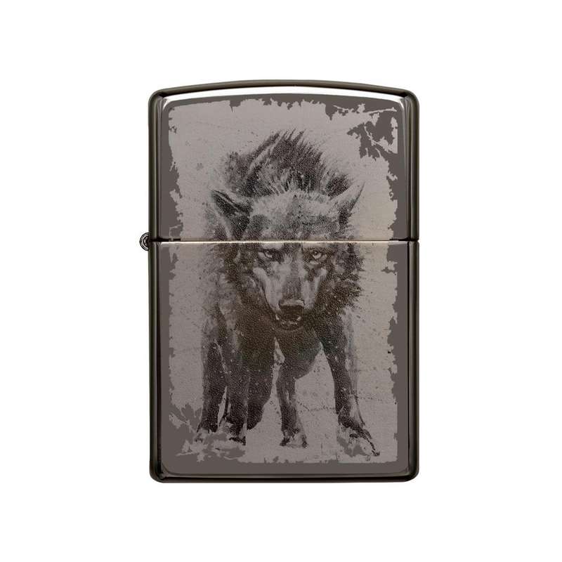 فندک زیپو مدل Wolf Design کد 49073