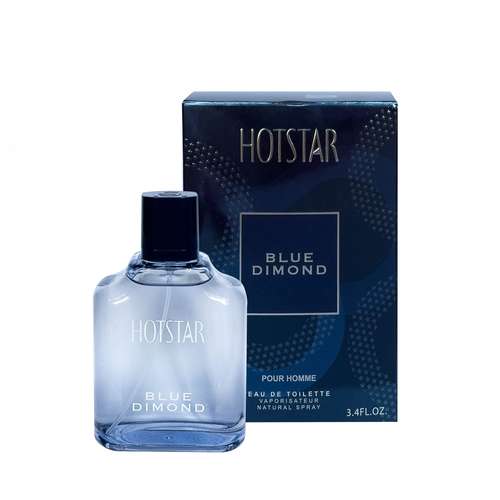 ادو تویلت مردانه هات استار مدل BLUE DIMOND حجم 100 میلی لیتر