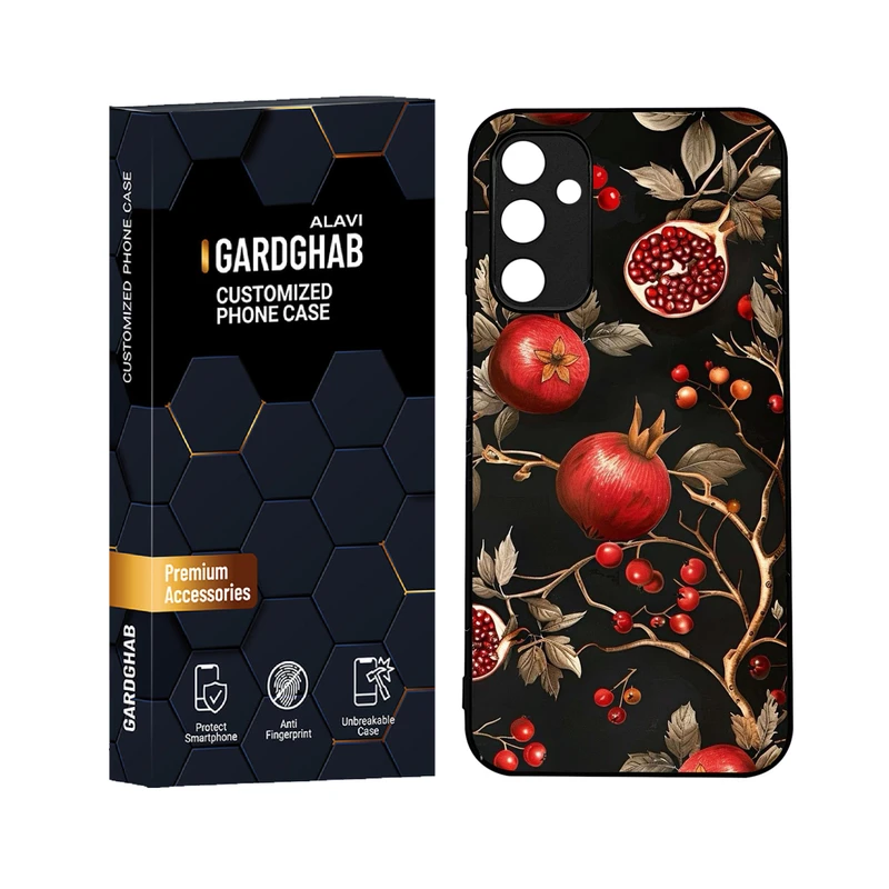 کاور گارد قاب علوی مدل دورژله ای هنری مناسب برای گوشی موبایل سامسونگ Galaxy A24