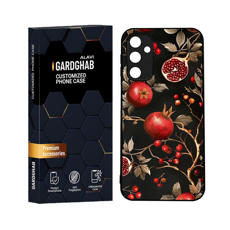 کاور گارد قاب علوی مدل دورژله ای هنری مناسب برای گوشی موبایل سامسونگ Galaxy A24