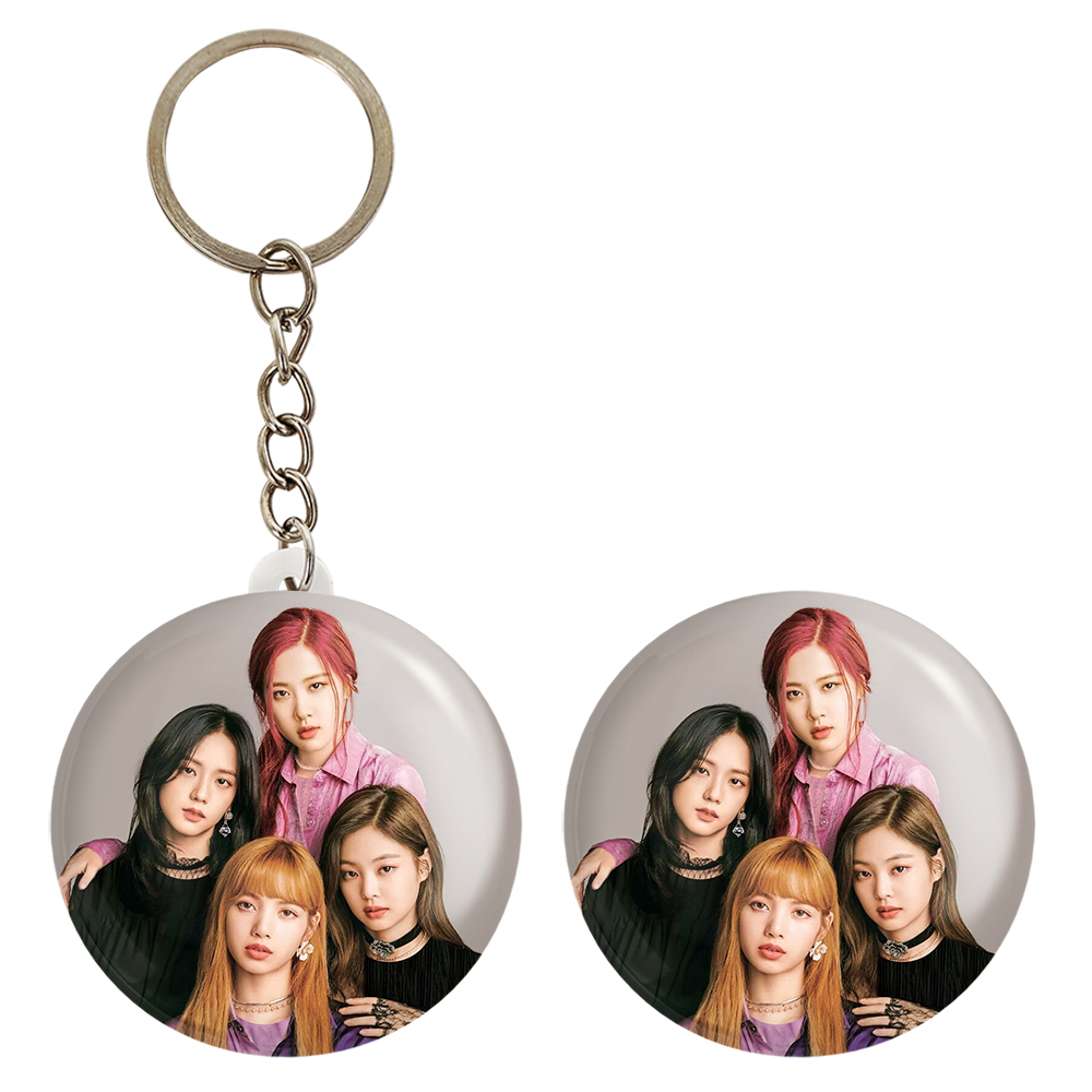 پیکسل خندالو مدل گروه بلک پینک کد 14566 به همراه جاکلیدی