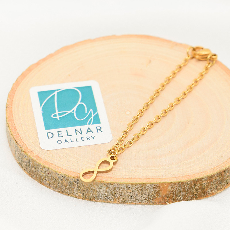 آویز ساعت زنانه دلنار گالری مدل بی نهایت آویز ساعت زنانه دلنار گالری مدل بی نهایت