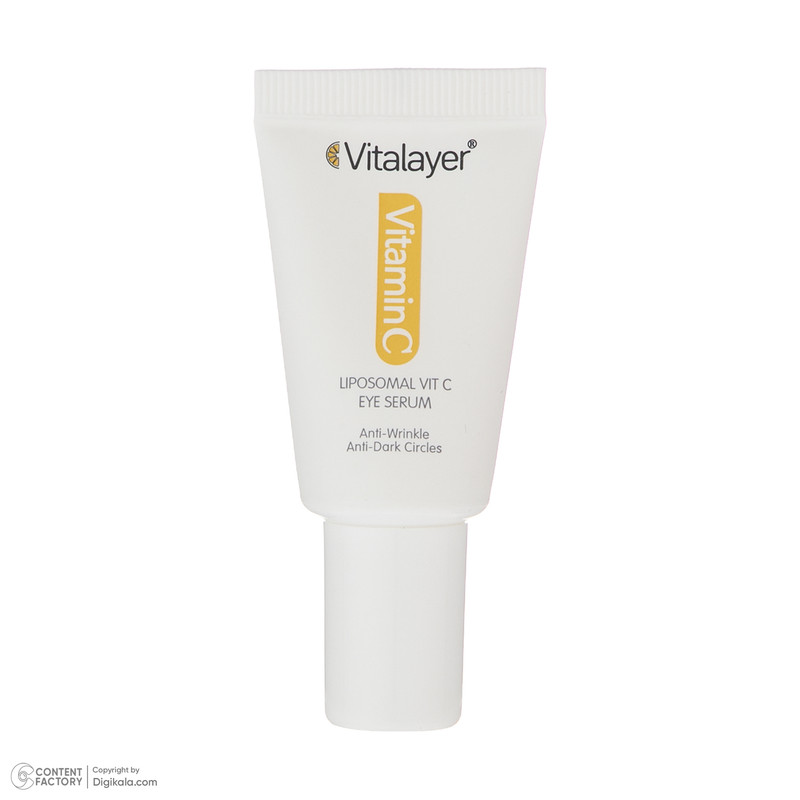 سرم دور چشم ویتالیر مدل ویتامین سی حجم 15 میلی لیتر