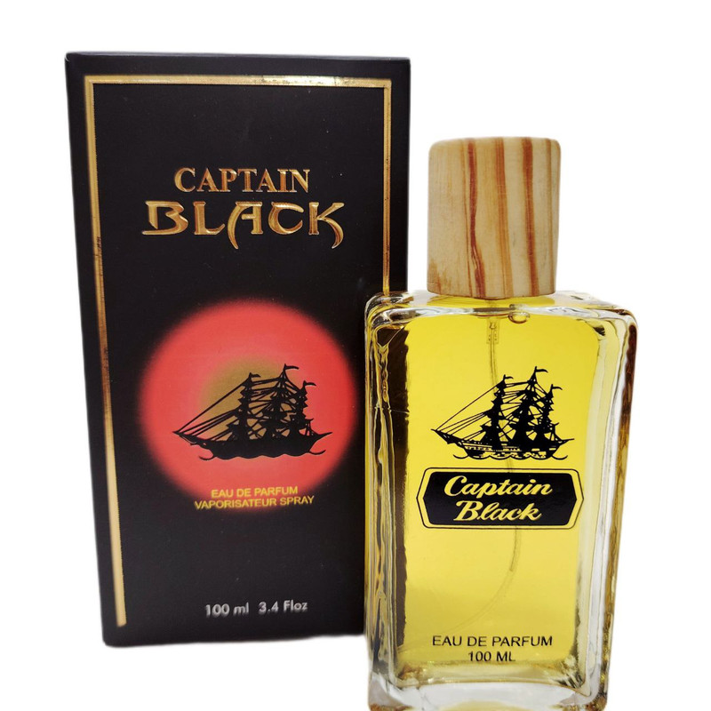 ادیوپرفیوم شرکت کلپک مردانه مدل کاپتان بلک با رایحه گرم حجم 100 میلی لیتر