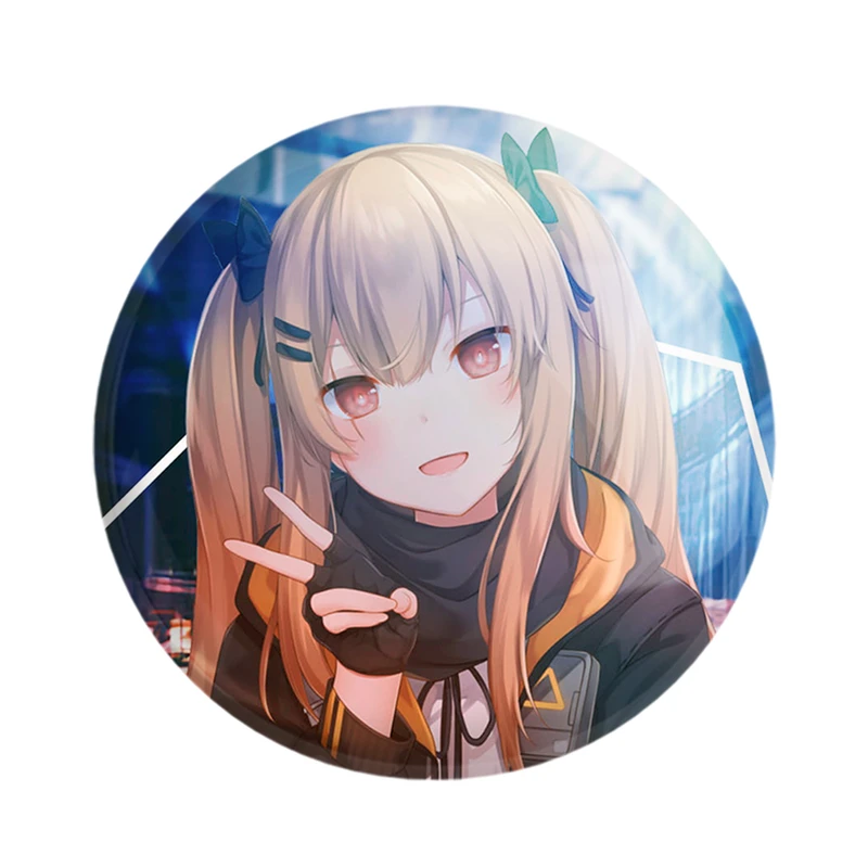 مگنت خندالو مدل دختر انیمه ای  کد 18046