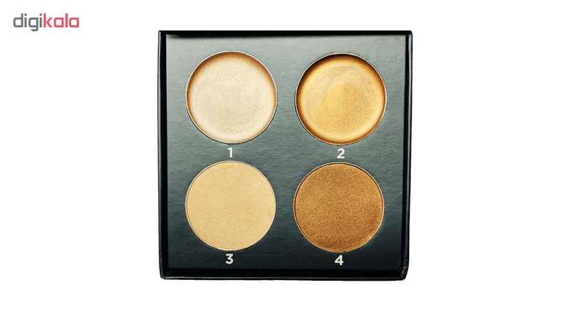 پالت هایلایتر کاور اف ایکس مدل Med Deep