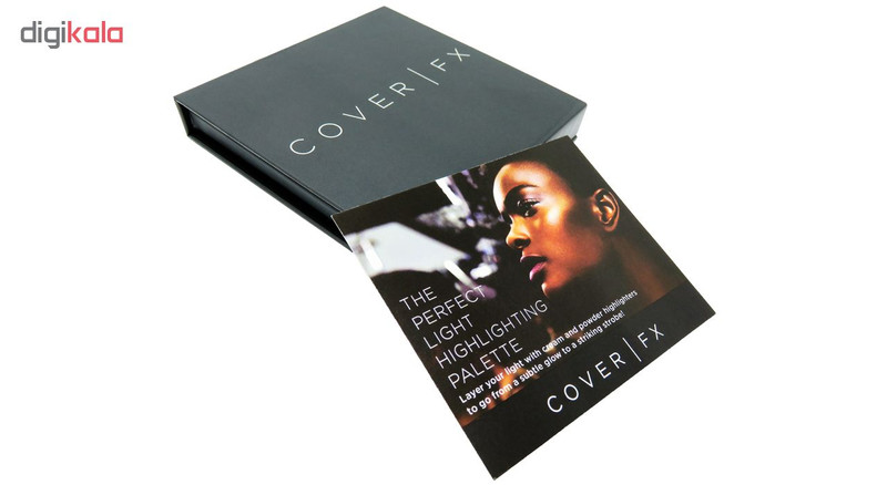 پالت هایلایتر کاور اف ایکس مدل Med Deep