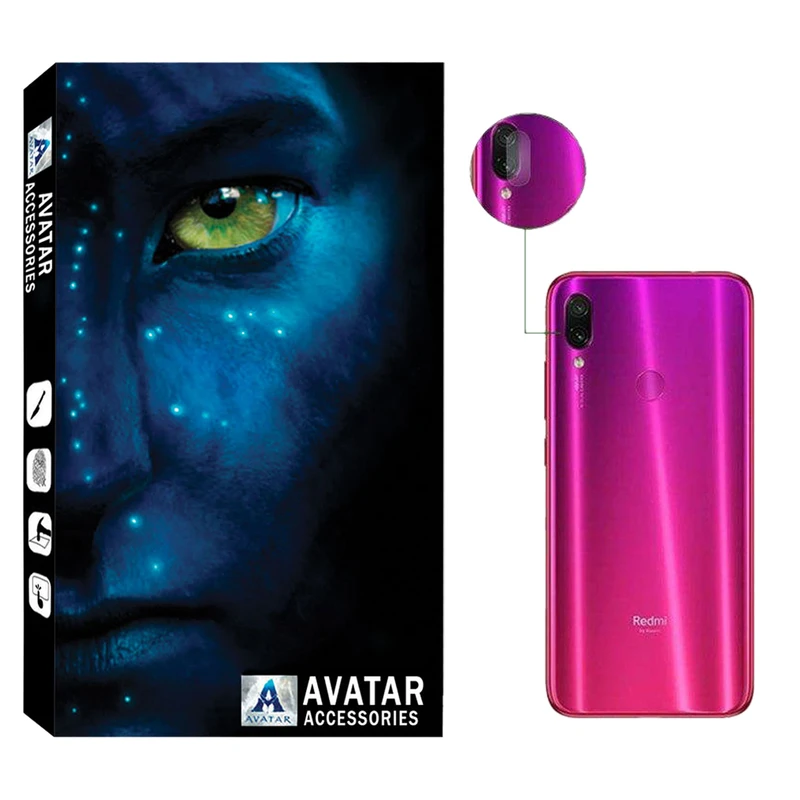 محافظ لنز دوربین آواتار مدل LAV-01 مناسب برای گوشی موبایل شیائومی Redmi Note 7