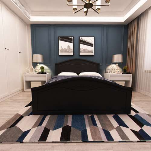  تخت خواب دونفره اعیان مدل FH403 سایز 160x200 سانتی متر