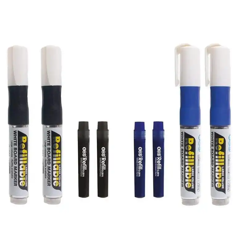 ماژیک وایت برد جیکسین کد 007 بسته 2 عددی به همراه کارتریج یدک