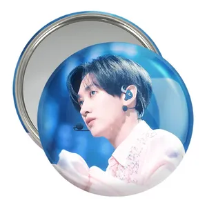 آینه جیبی خندالو مدل اینهیوک گروه سوپر جونیور Super Junior  کد 21383
