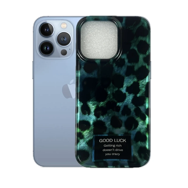 کاور طرح پلنگی مناسب برای گوشی موبایل اپل iPhone 13 Pro