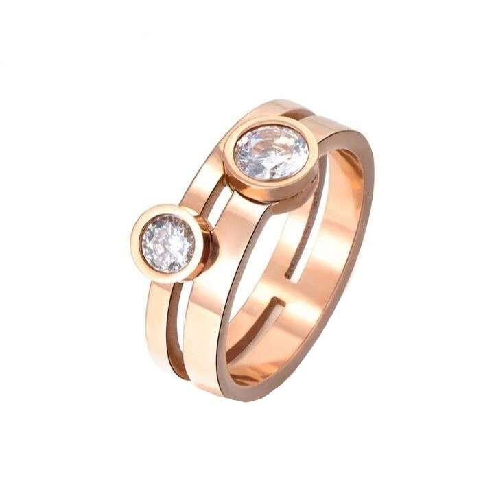  انگشتر طلا 18 عیار زنانه قیراط کد GH3195
