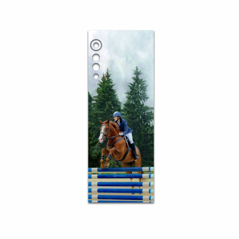 برچسب پوششی ماهوت مدل Equestrianism مناسب برای گوشی موبایل ال جی Velvet 5G