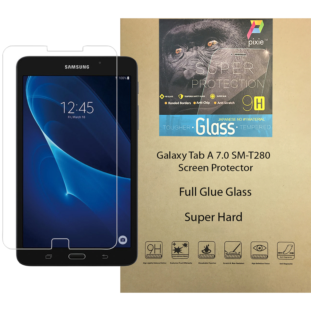 محافظ صفحه نمايش پیکسی مدل Treasure Trove مناسب براي تبلت سامسونگ Galaxy Tab A 7.0 SM-T280