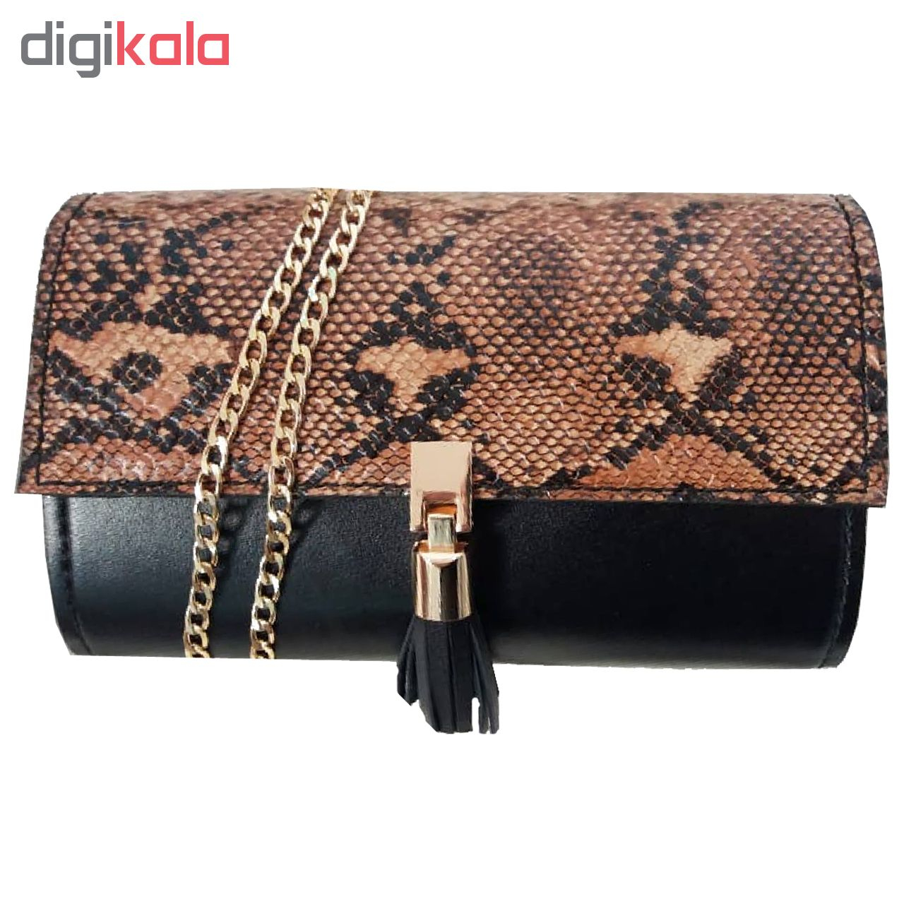 کیف دستی زنانه چرم طبیعی دستدوز مژی مدل L60-1