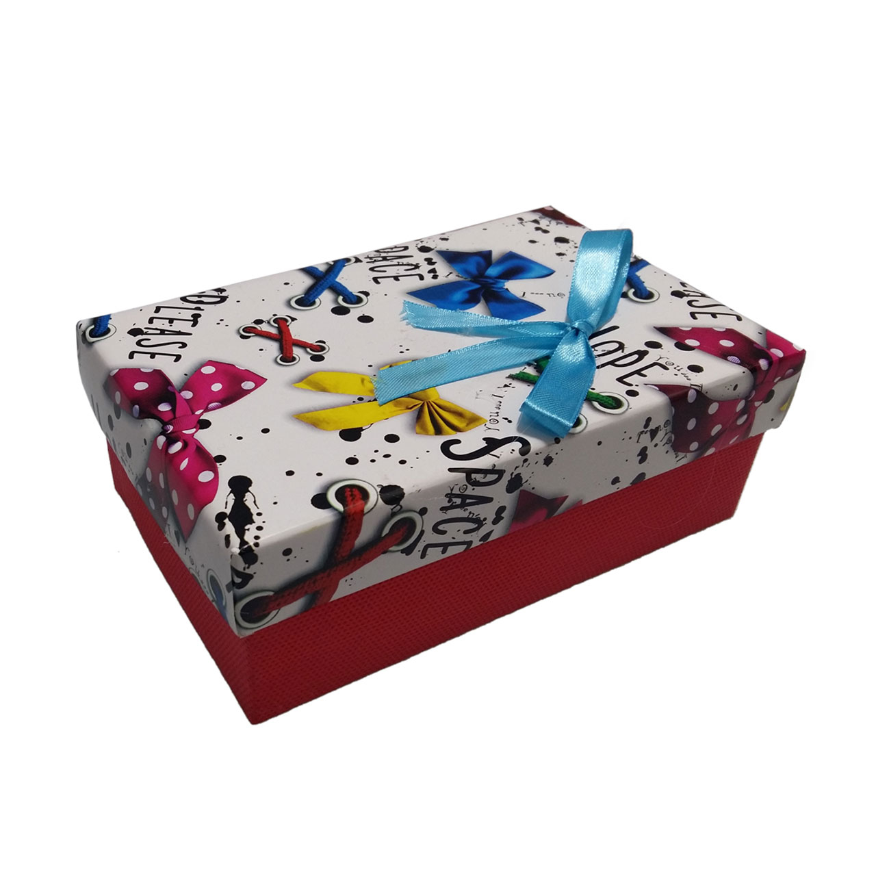 جعبه هدیه طرح پاپیون کد 6507