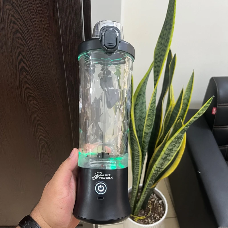 عکس شماره 21 : شیکر جت موبیکس مدل شارژی کد a9 گنجایش 0.6 لیتر