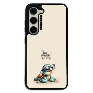 AKAM AMC-WSGS23-ANIMALS QOUTES-1 Cover For Samsung Galaxy S23