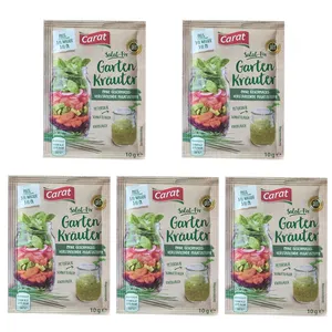 چاشنی سس سالاد کارات مدل Garten وزن 10 گرم بسته 5 عددی 