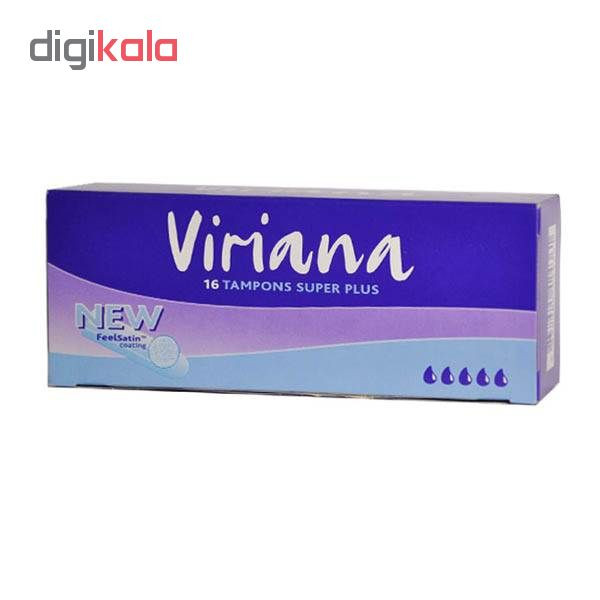 تامپون ویریانا مدل Super plus بسته 16 عددی