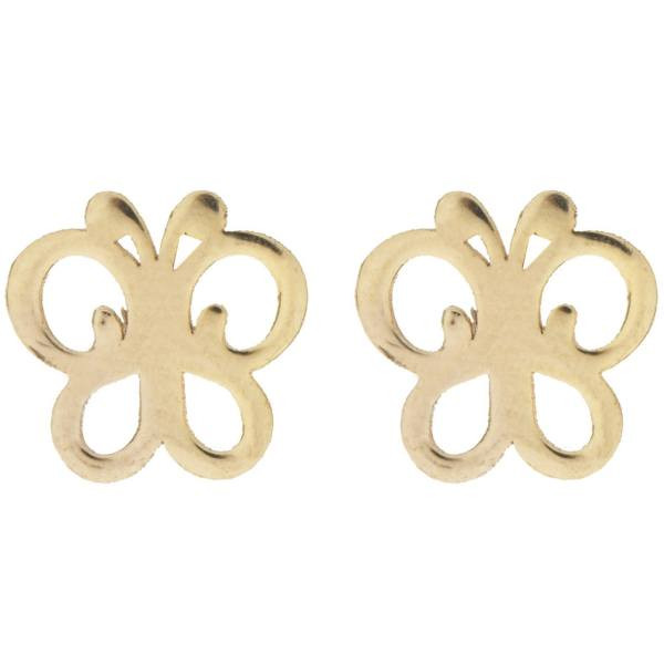گوشواره طلا 18 عیار زنانه کانیار گالری کد GOA75