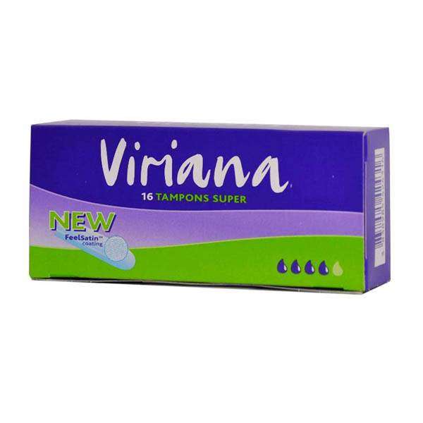 تامپون ویریانا مدل Super بسته 16 عددی
