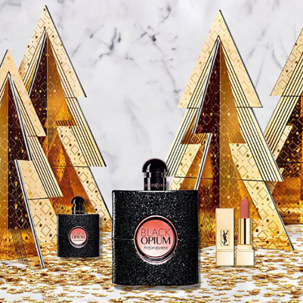 ست ادوپرفیوم زنانه ایو سن لوران مدل Black Opium حجم 90 میلی لیتر