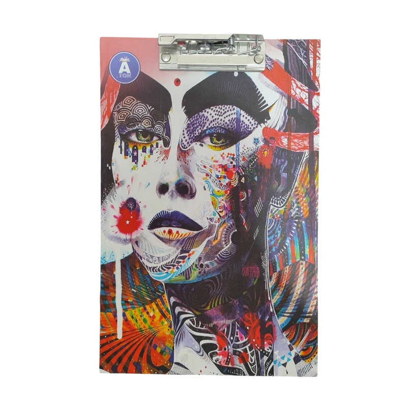 تخته شاسی آ تک طرح چهره کد 007 سایز A4