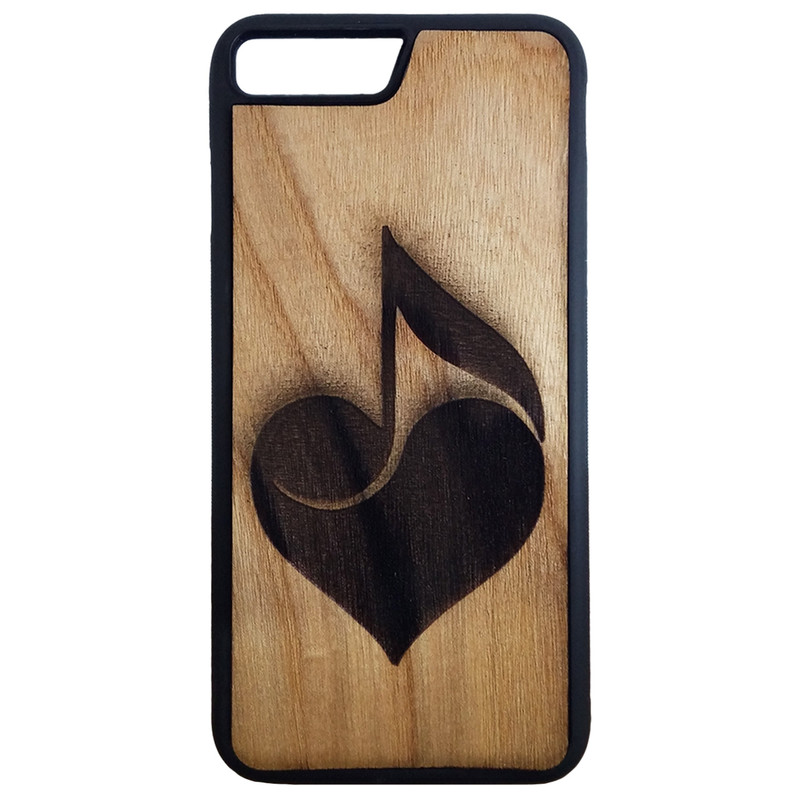 کاور طرح قلب و موسیقی کد 1117 مناسب برای گوشی موبایل اپل iphone 7plus/8plus