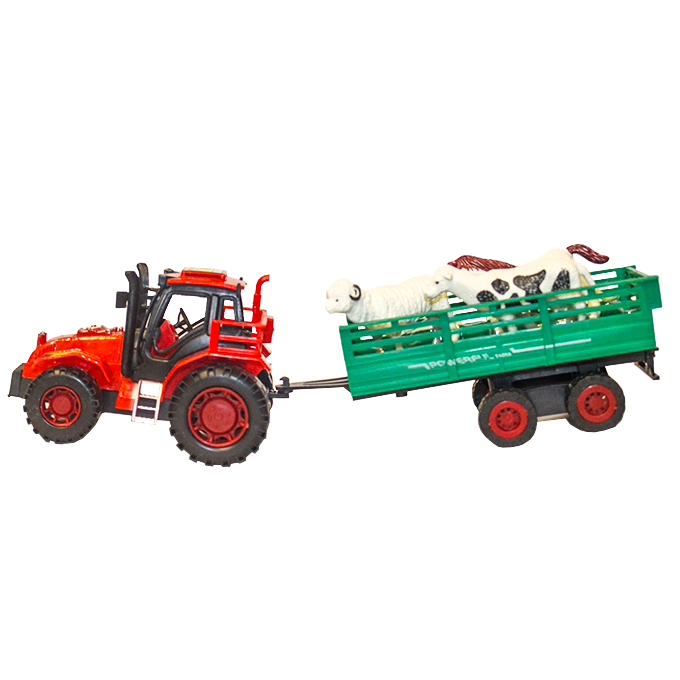 ماشین بازی مدل تراکتور مزرعه کد A1
