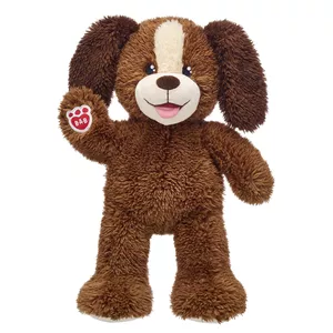 عروسک طرح سگ پاپی مدل Build a Bear Playful Pup Dog کد SZ11/830 ارتفاع 44 سانتی‌متر