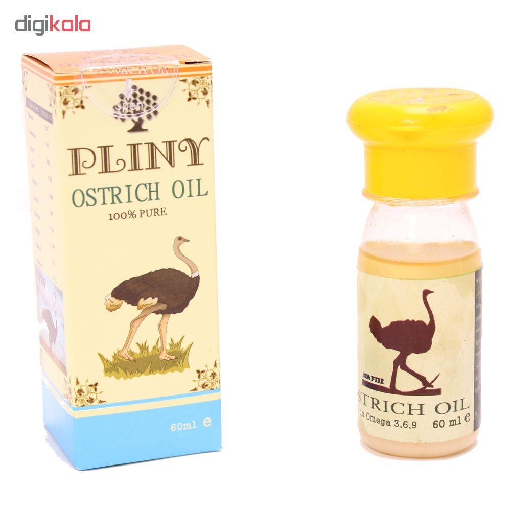 روغن شتر مرغ پلینی مدل nature حجم 60 میلی لیتر روغن شتر مرغ پلینی مدل nature حجم 60 میلی لیتر