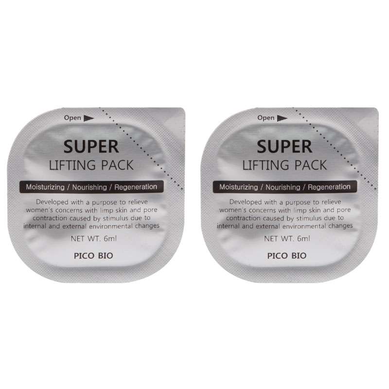 ژل ضد چروک پوست پیکو بیو مدل Super Lifting حجم ۶ میلی لیتر مجموعه ۲عددی