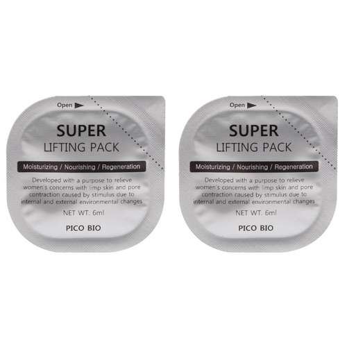 ژل ضد چروک پوست پیکو بیو مدل Super Lifting حجم ۶ میلی لیتر مجموعه ۲عددی