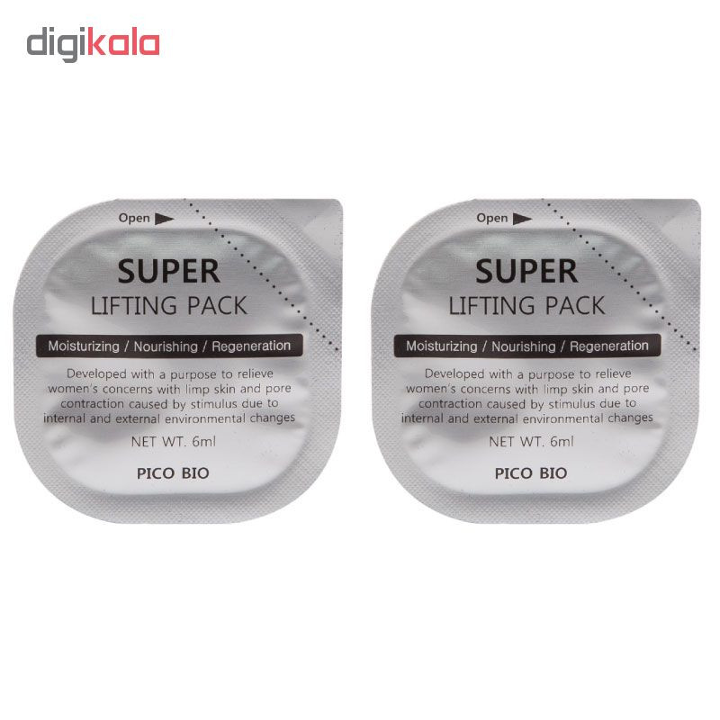 ژل ضد چروک پوست پیکو بیو مدل Super Lifting حجم ۶ میلی لیتر مجموعه ۲عددی